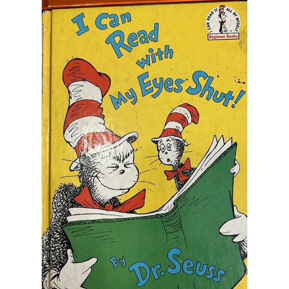 Lot of 4 Dr Seuss Books Green‎ Eggs & Ham Hop on Pop ABC VTG 60. 70’s - Picture 6 of 11